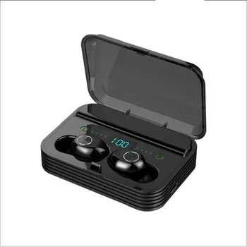 

PK thousand-level F9-7 TWS Wireless Bluetooth 5.0 earphone Binaural Power Display Touch headset Noise Reduce Handsfree Earbuds