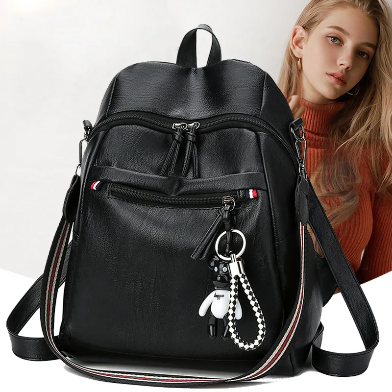 

Casual Summer Korean-style Simple Women's Backpack 2019 Popular Brand Popular Women's Backpack Versatile WOMEN'S Bag