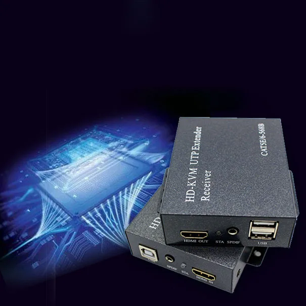 Hdmi-удлинитель Протокола по Ip/Tcp Utp/Stp Cat5/5E/6 Rj45 Lan сети 60 Гц 1080P 100 м Расширение Hdmi сплиттер передатчик приёмник