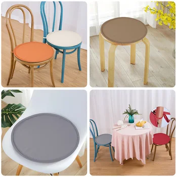 

Chair Seat Pad Cushions Brief Solid Indoor Dining Garden Patio Home Office Kitchen Tie-on Dining Cushion Removable
