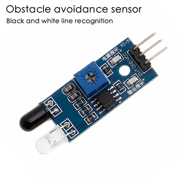 

Infrared Reflective Sensor IR Photoelectric Switch Line Track Module For Arduino Diode Triode Board 3.3v infrared