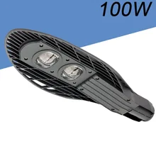 Распродажа COB 80W 100W Светодиодный уличный свет AC85-265V IP65 130-140LM/W светодиодный 2*50w Светодиодный уличный свет 2 года гарантии