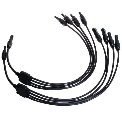 

Y Branch MC4 Solar Panel Adaptor Cable Connector (1, M/FFFF and F/MMMM)