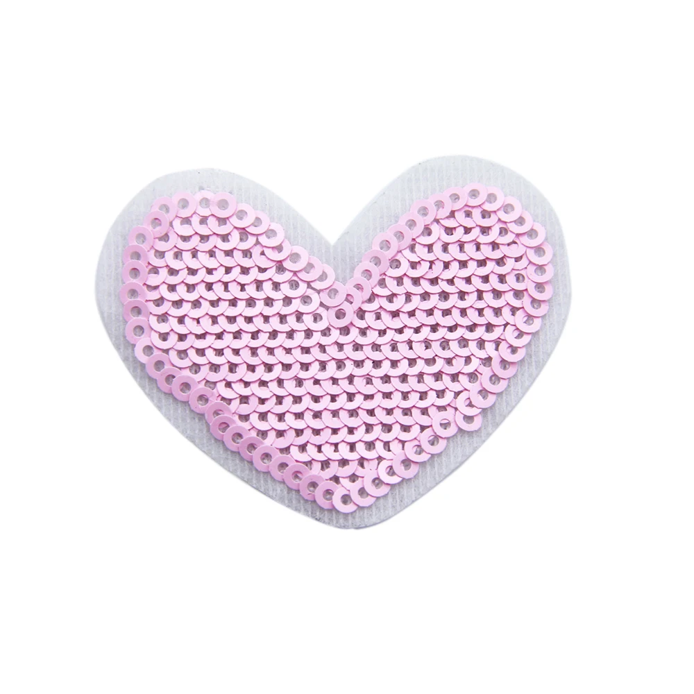David accessories 52x42mm День святого Валентина блестки, вышивка, заплатка аксессуары для волос для одежды аппликация шитье, сделай сам, 10Yc8349
