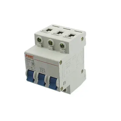 

AC 400V 10A 3-Pole Overload Protection MCB Mini Circuit Breaker