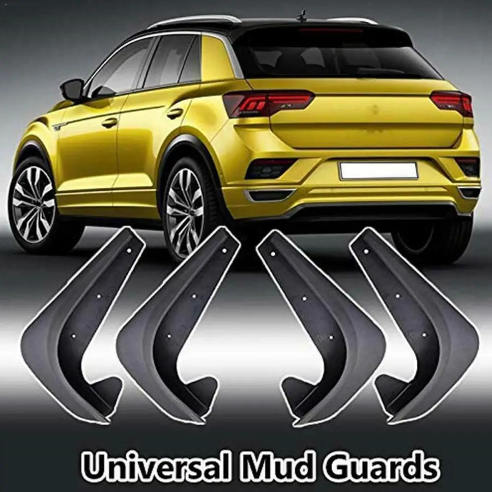 

4Pcs/Set Car Mud Flaps Front Rear Mudguard Splash Guards Fender Mudflaps I7V8