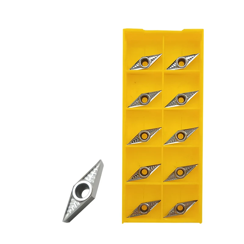 Оригинальная вставка VBGT110302-AK H01 VBGT110304 VBGT110308 VBGT 1103 карбид токарные вставки алюминиевые лезвия токарные инструменты