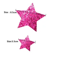 2 шт. милые заколки со звездами модные заколки с блестками для детей заколки с пятиконечной звездой аксессуары для волос для маленьких девочек