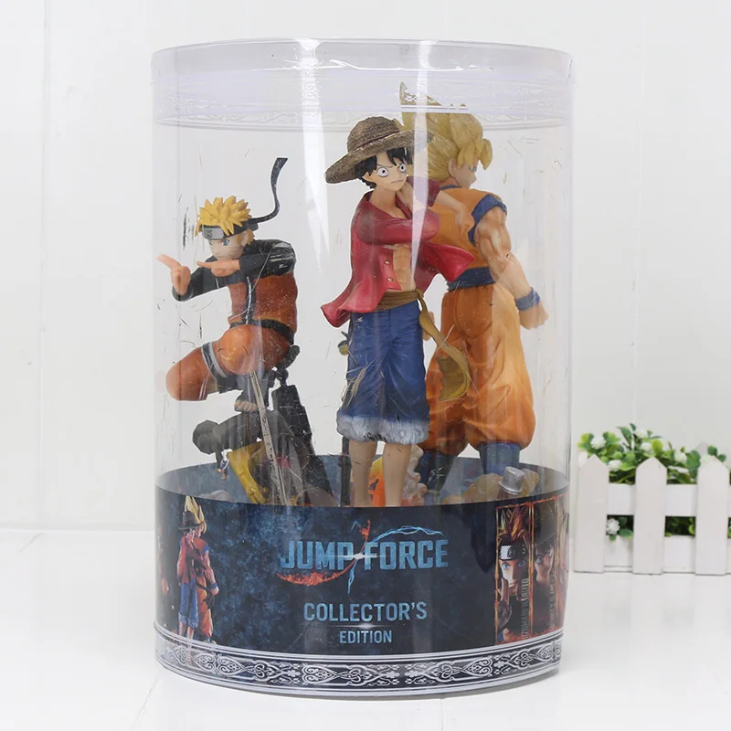 in box Dragon Ball Son Goku Jump Force one piece Луффи Солон чоба фигурка Наруто Узумаки Наруто Модель игрушки - Цвет: in box