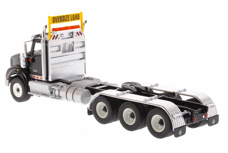DM 1/50 International Hx620 Universal Mop Head Triaxial American Style Trailer Model