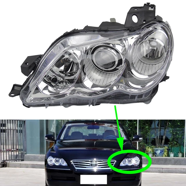 Headlight Assembly For Toyota Mark X Reiz 20052009 Headlamp Replace