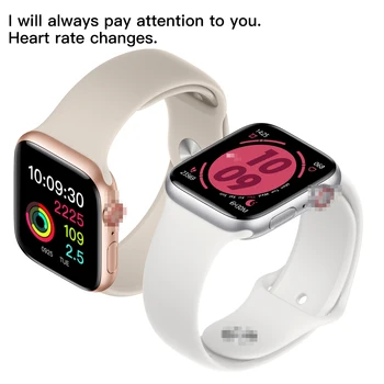 

IWO 12 Bluetooth Smart Watch Series 5 1:1 SmartWatch 44mm Case 40mm iOS Android Heart Rate Monitor ECG Pedometer Christmas gift