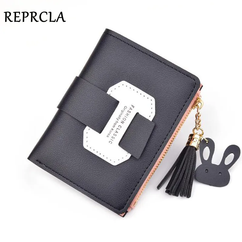Модный женский кошелек REPRCLA из искусственной кожи держатель для карт короткий