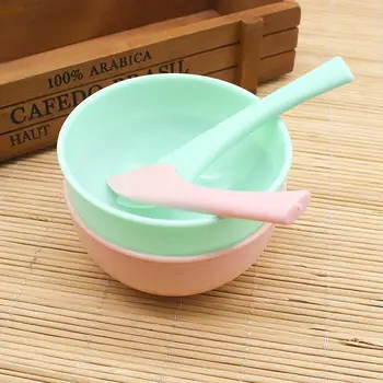 

500set DIY Facial Mask Bowl Stir Spatula Kit Silicone Face Mask Bowl Mask Mixing Stick Spoon Baby Tubs