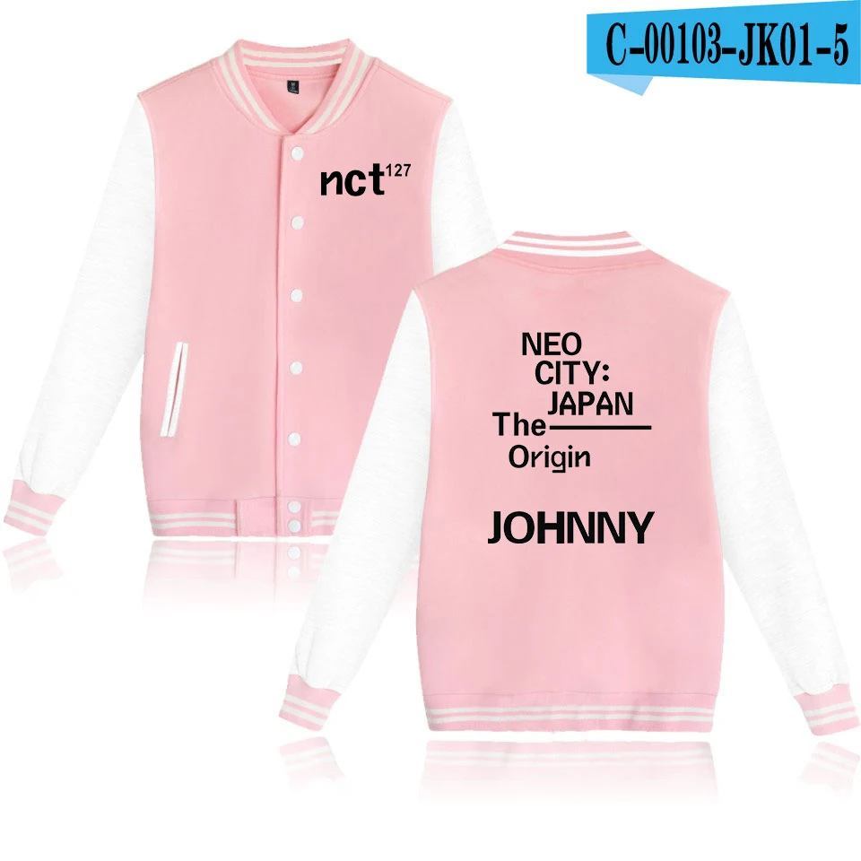 NCT 127 куртка женская эксклюзивная модная зимняя куртка в стиле хип-хоп стиль Женские вентиляторы Горячая куртка одежда XXS-4XL - Цвет: 8