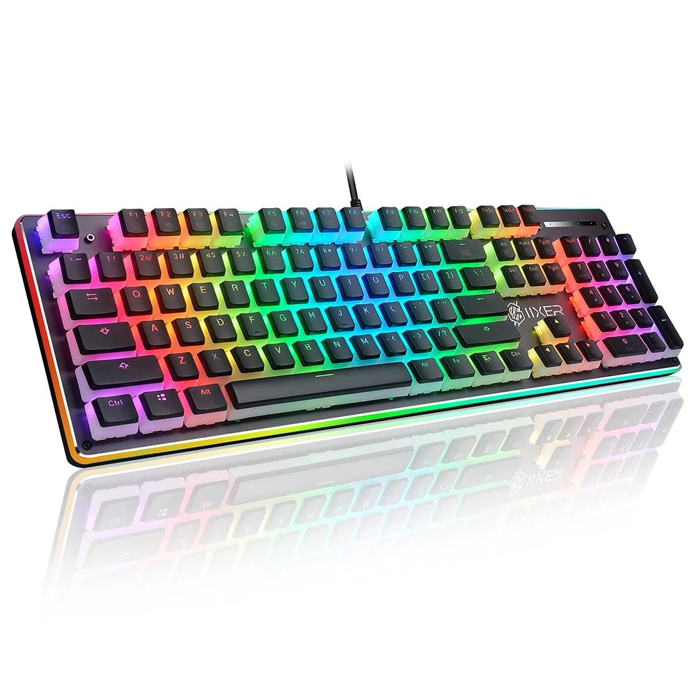 Mechanical Keyboard Pudding Keycaps PBT OEM Profile Double Shot Transparent Backlit Compatible with 61 64 68 71 72 82 84 87 Keys |