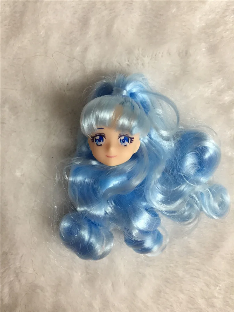 Мягкий пластик Высокое качество DIY куклы головы для кукла licca голова 1/6 BJD девушка кукла DIY 1:6 куклы аксессуары детские игрушки - Цвет: 11