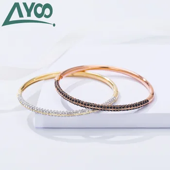 

AYOO High-quality new SWA sweet temperament double crystal women bracelet