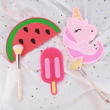 

Silicone Makeup Brush Pad with Suction Cups Beauty Tools