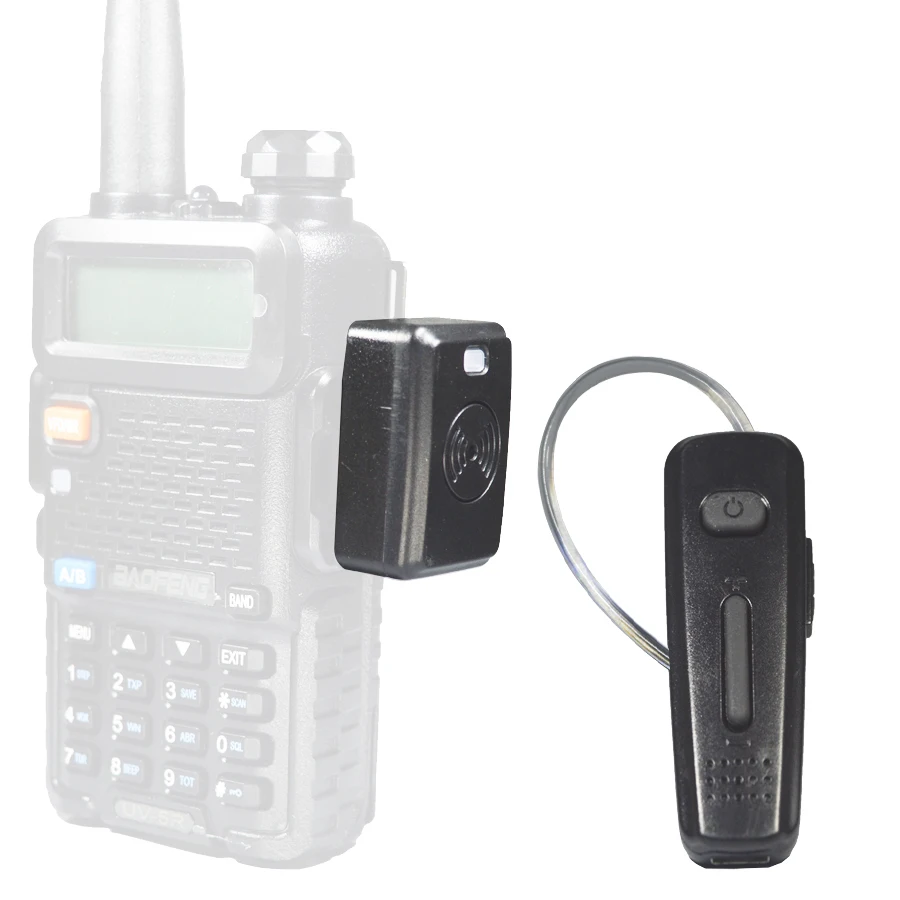 Wireless Walkie Talkie Bluetooth Headset Earpiece For Motorola KENWOOD