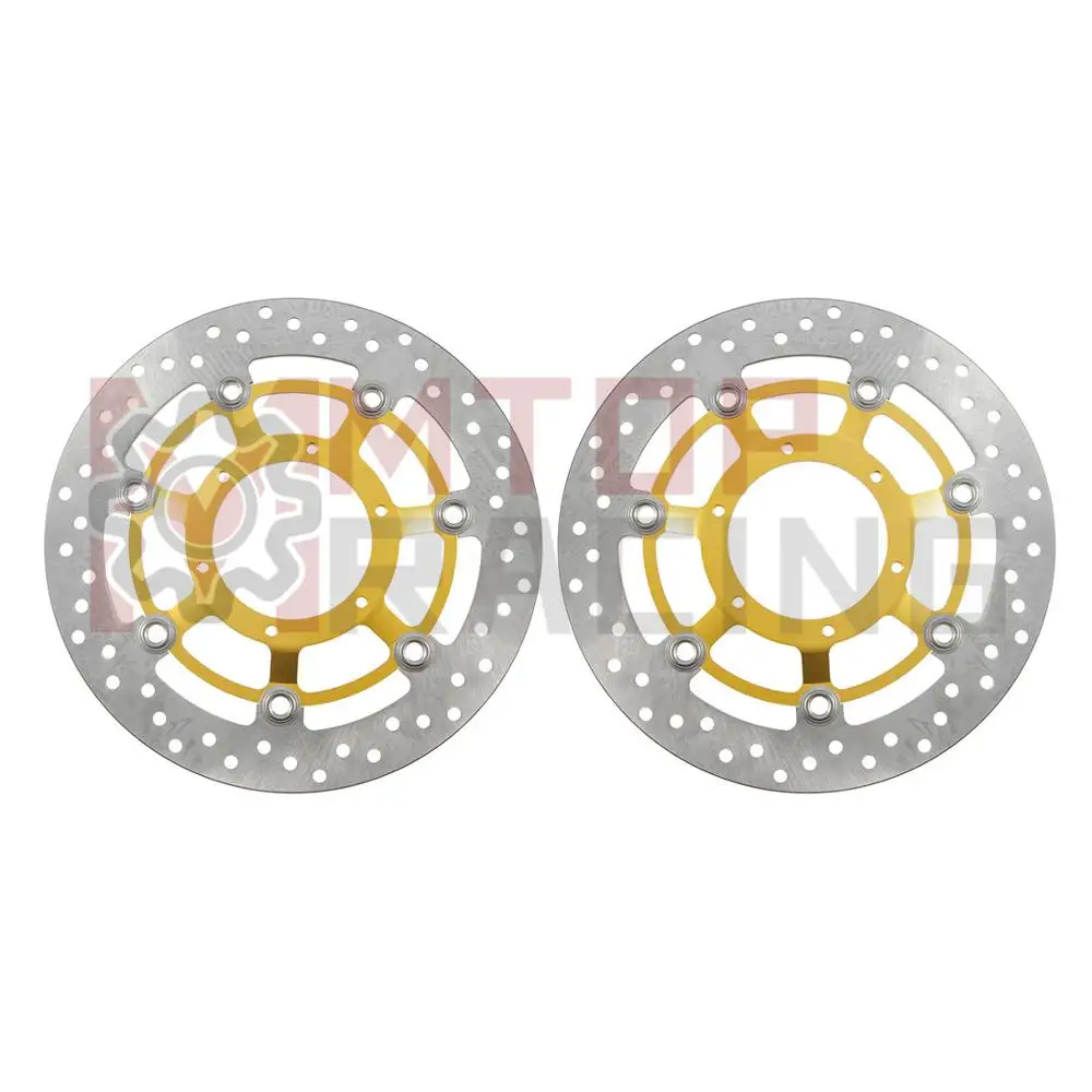 Пара передних тормозных дисков для Honda CBR600 F4I (2001-2007) CB900F Hornet (2002-2007 03 04 05) VTX1800 (2002-2008)