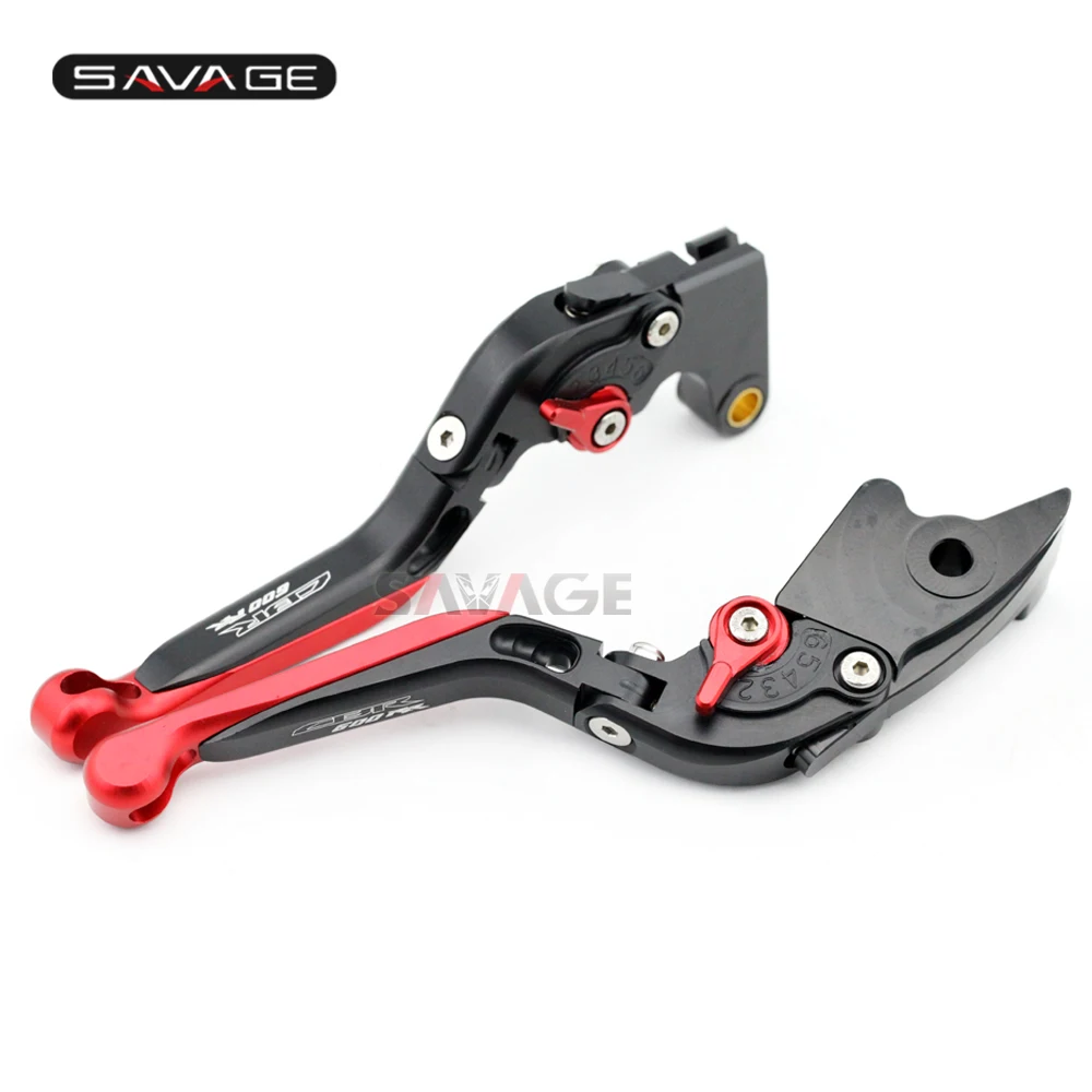 Тормоз сцепления Регулируемый рычаг для HONDA CBR 600RR CBR600RR 2003 2004 2005 2006 04 05 06 складной выдвижной логотип мотоцикла