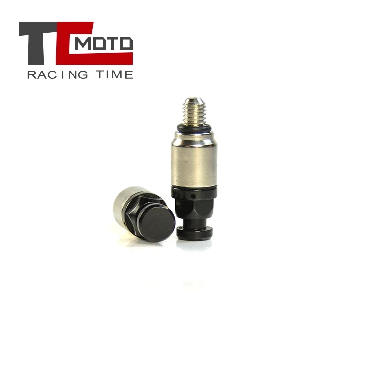 

TCMOTO M5*0.8 Screw Fork Air Bleeder Relief Valve For Suzuki DRZ250 400E/SM RM60 65 80 85L 100 125 250 RMX250 450Z RMZ250 450