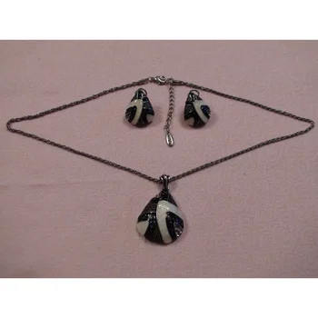

Набор кулон серьги элегантный NB 298 MLT разноцветный