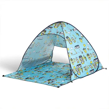 

2 PeopleDouble Layer Outdoor Tents Automatic Beach Tent Protection Tent Water Repellent Sun Shelter Camping Hunting