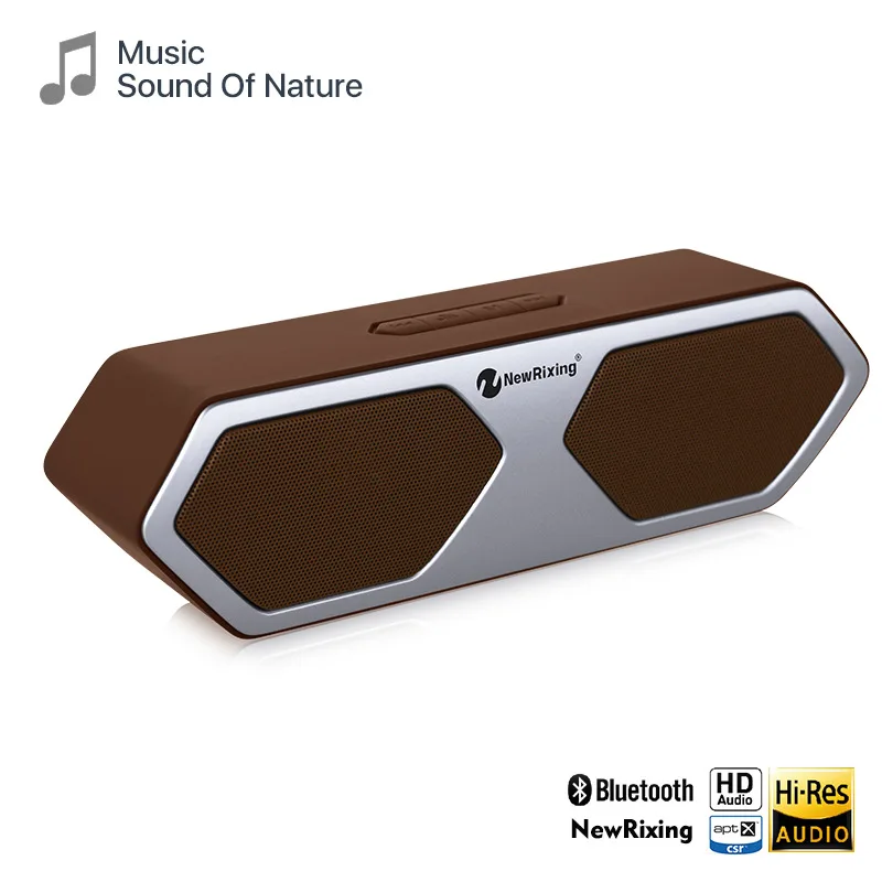 Newrixing Bluetooth динамик портативный Открытый громкий беспроводной мини Колонка