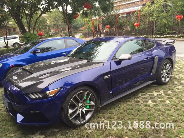 Подходит для Ford 15-17 Mustang листовые панели Руш углеродного волокна декоративные аксессуары
