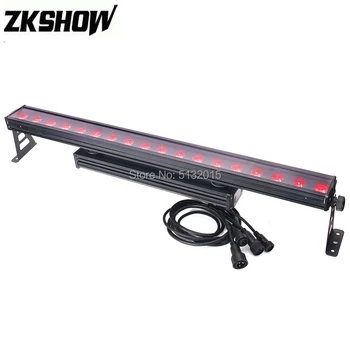

18*10W RGB LED Wall Washer Bar Light IP65 Mobile Stage Lighting Equipment for DJ Disco Party Nightclub Bar Wedding Event Hire