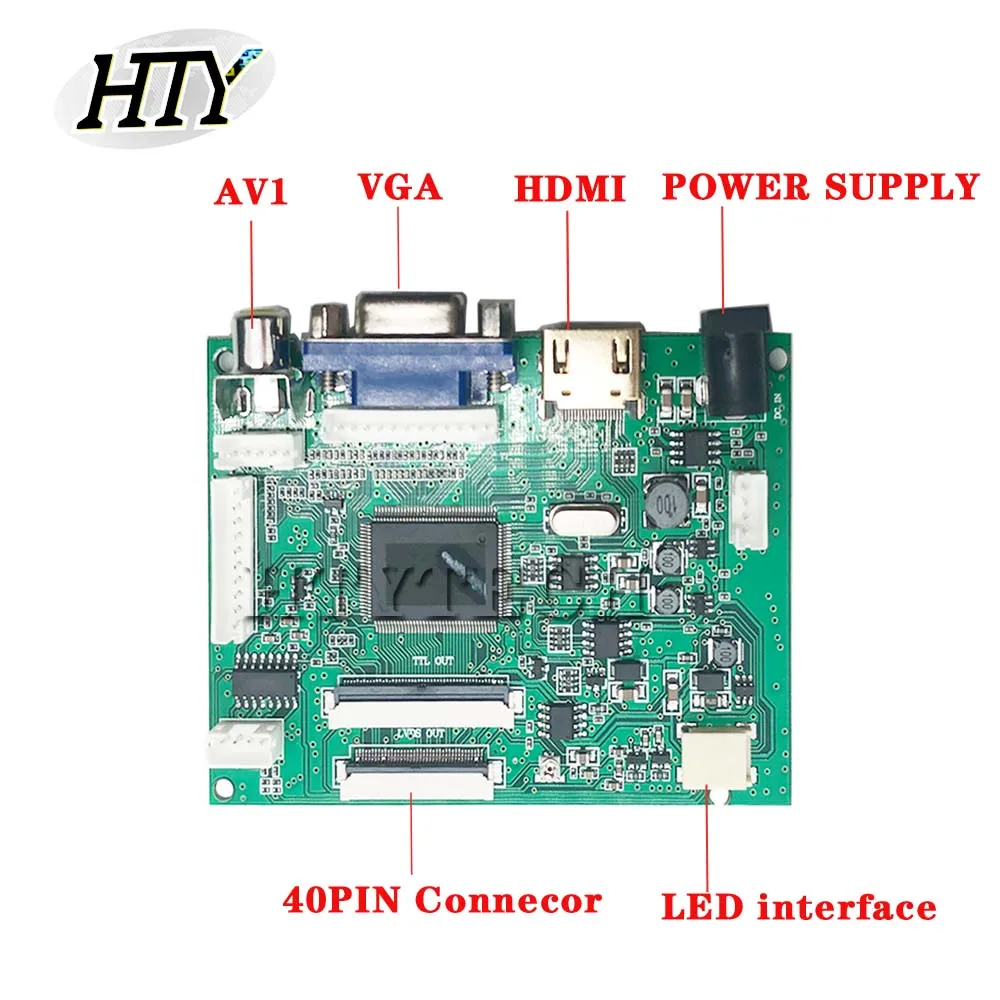 Для 8 дюймов ips 1024*768 планшет HD экран ЖК-дисплей HJ080IA-01E HE080IA-01D драйвер плата HDMI контроль монитор для Raspberry