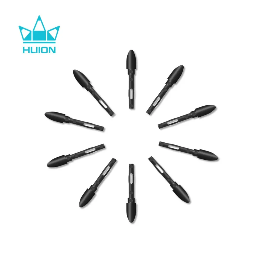 Huion-nibs de Substituição para Tablet Gráfico Digital Pn05 Pw500 Pw507 Q620m Hs611 Kamvas Pro 16 12 13 Kamvas 20