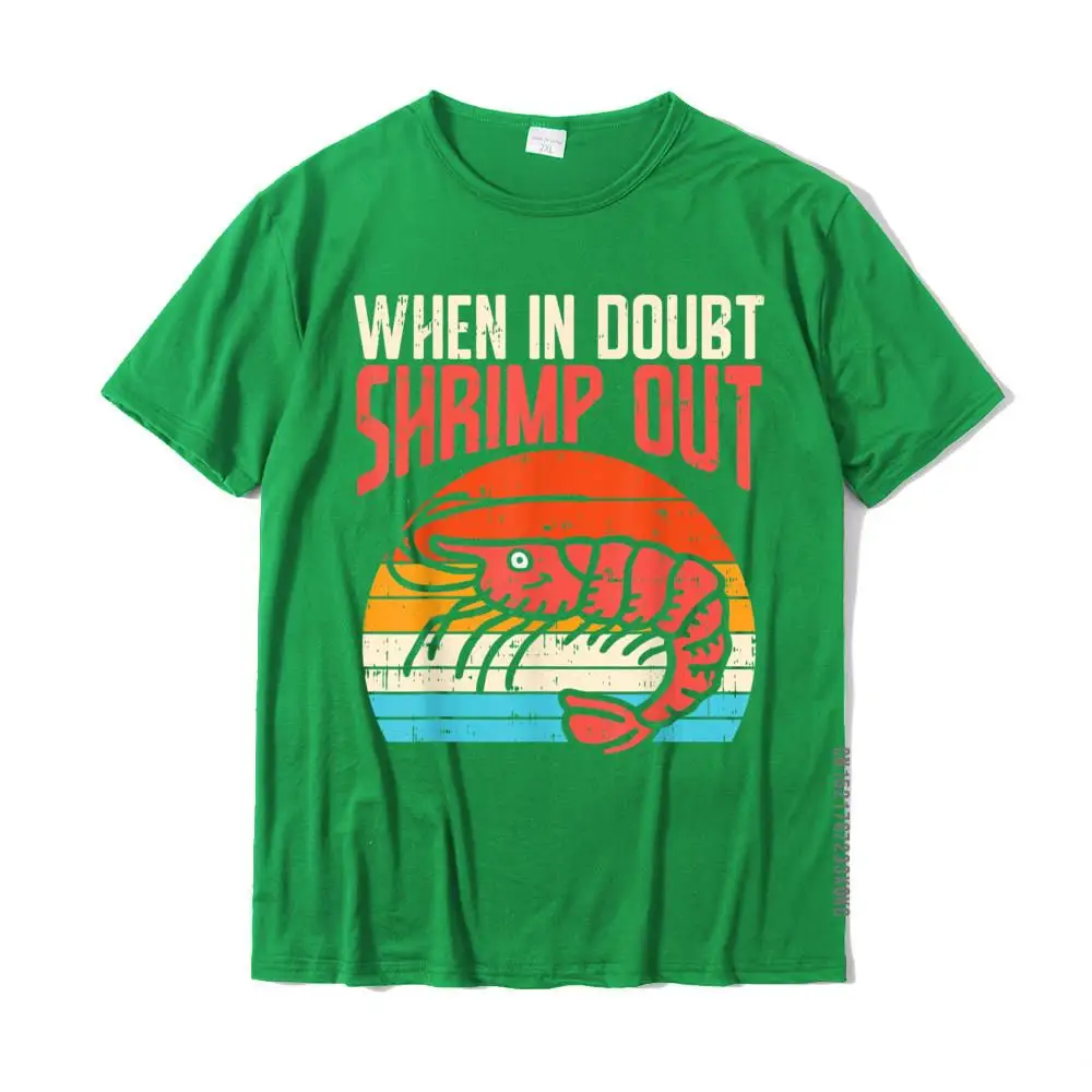 Tops & Tees Design Summer Autumn 2021 New Fashion Custom Short Sleeve Pure Cotton Round Collar Mens T Shirts Custom T-Shirt When In Doubt Shrimp Out Retro BJJ Brazilian Jiu Jitsu Gift T-Shirt__MZ21760 green