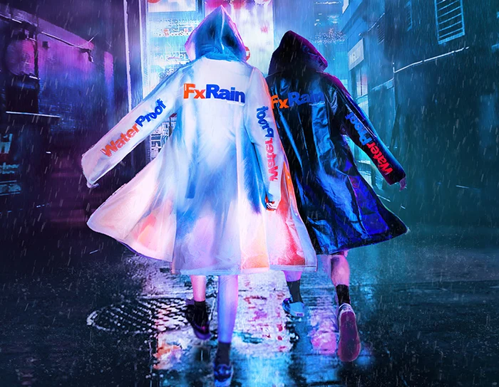 Aelfric Eden Модный Плащ с буквенным принтом в стиле хип-хоп Уличная Куртка Пальто Harajuku повседневная мужская водонепроницаемая ветровка