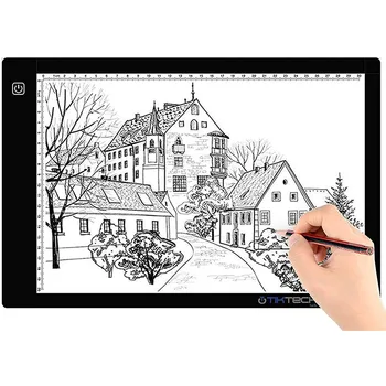 

A4 Level LED Light Pad Artist Light Box Table Tracing Drawing Board Pad Painting Educational Grow Playmates Gifts For Children