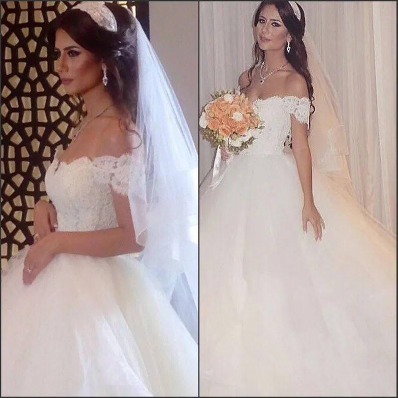 

Vestido de novia 2018 Elegant Ball bridal Gown Sweetheart Floor-length Plus size Off The Shoulder Mother Of The Bride Dresses