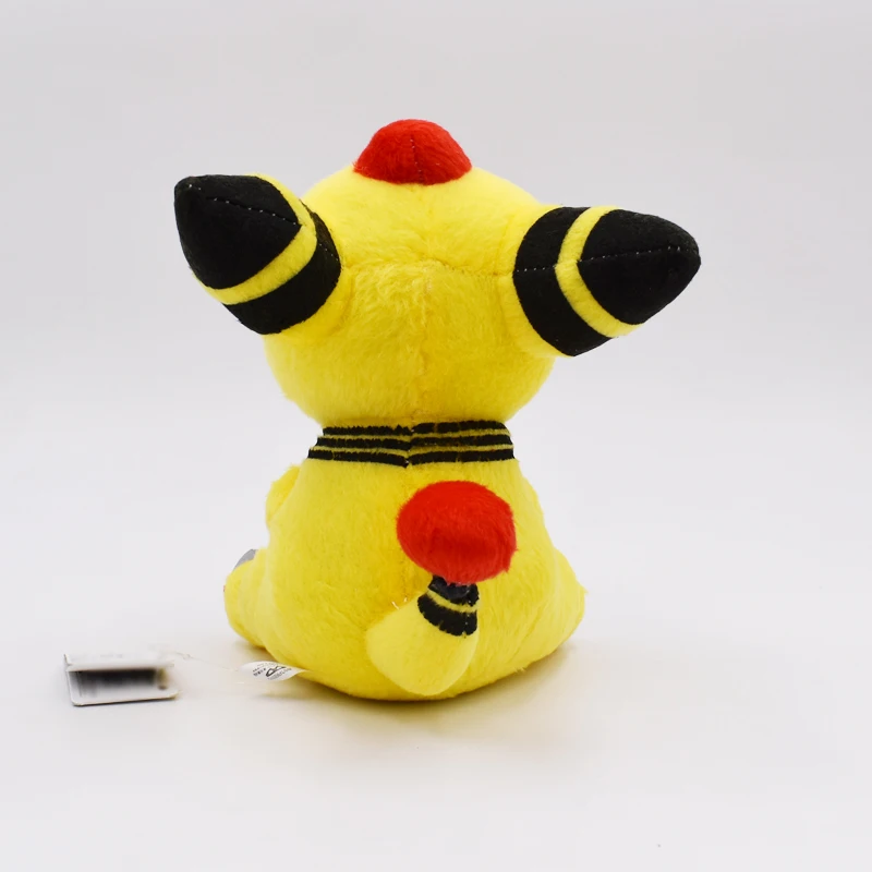 Takara Tomy Pokemon Plush 18CM Doll Peluche Ampharos Toys Stuffed Doll For Children's Great Birthday Gift