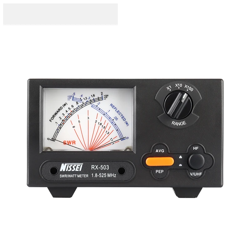 Оригинал Тайвань NISSEI RX-503 SWR/Watt Meter 1 8-525MHz 2/20/200W для двусторонней радиосвязи Walkie Talkie