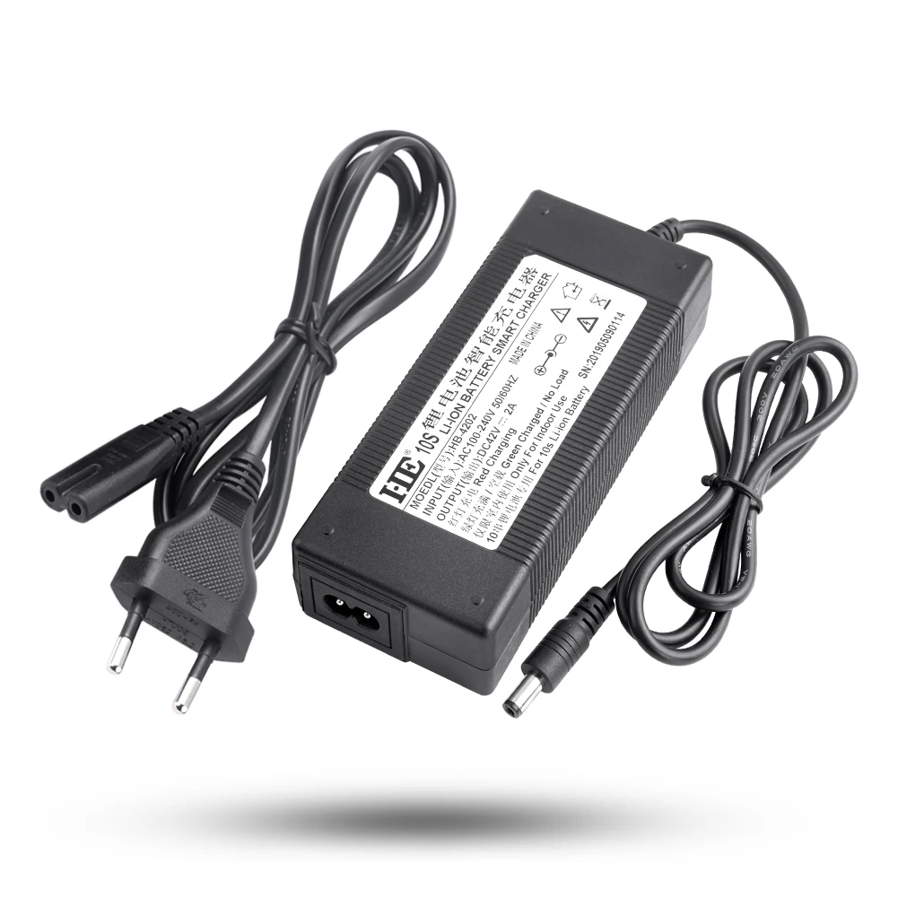 

AC 100-240V TO DC 36V 2A US/EU/UK 84W Max Battery Pack Charger Power Suply Adapter Fast Charging With LED Indicator Long Cable