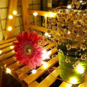 

Copper Wire String 50LED Yard Durable Copper Wire Fairy String Light USB 5M Outdoor Xmas Decor Fairy Light Fairy String Garden