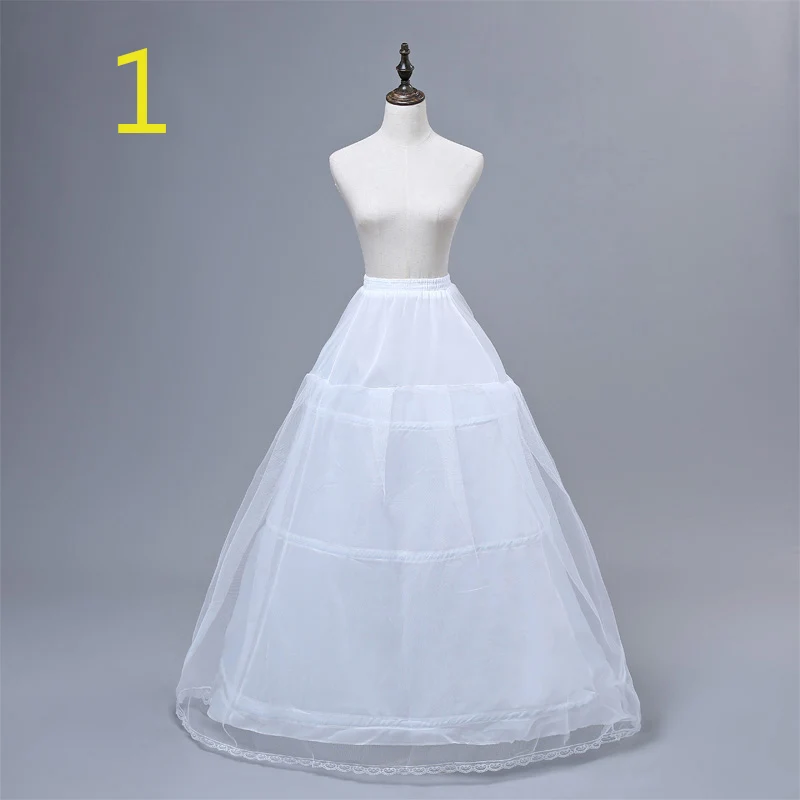 JIERUIZE Wedding Petticoat Crinoline Slip Underskirt Short Dress Cosplay Petticoat ► Photo 2/6