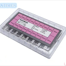 Ассортимент 270 шт 1,78 мм из нержавеющей стали двойной фланец пружина бар от 8 мм до 25 мм