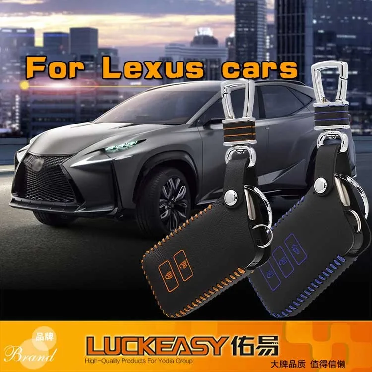 Luckeasy для lexus NX 200t LX570 ES GS IS RC чехол с удаленными ключами оболочка кожа rc ключ крышка key2a