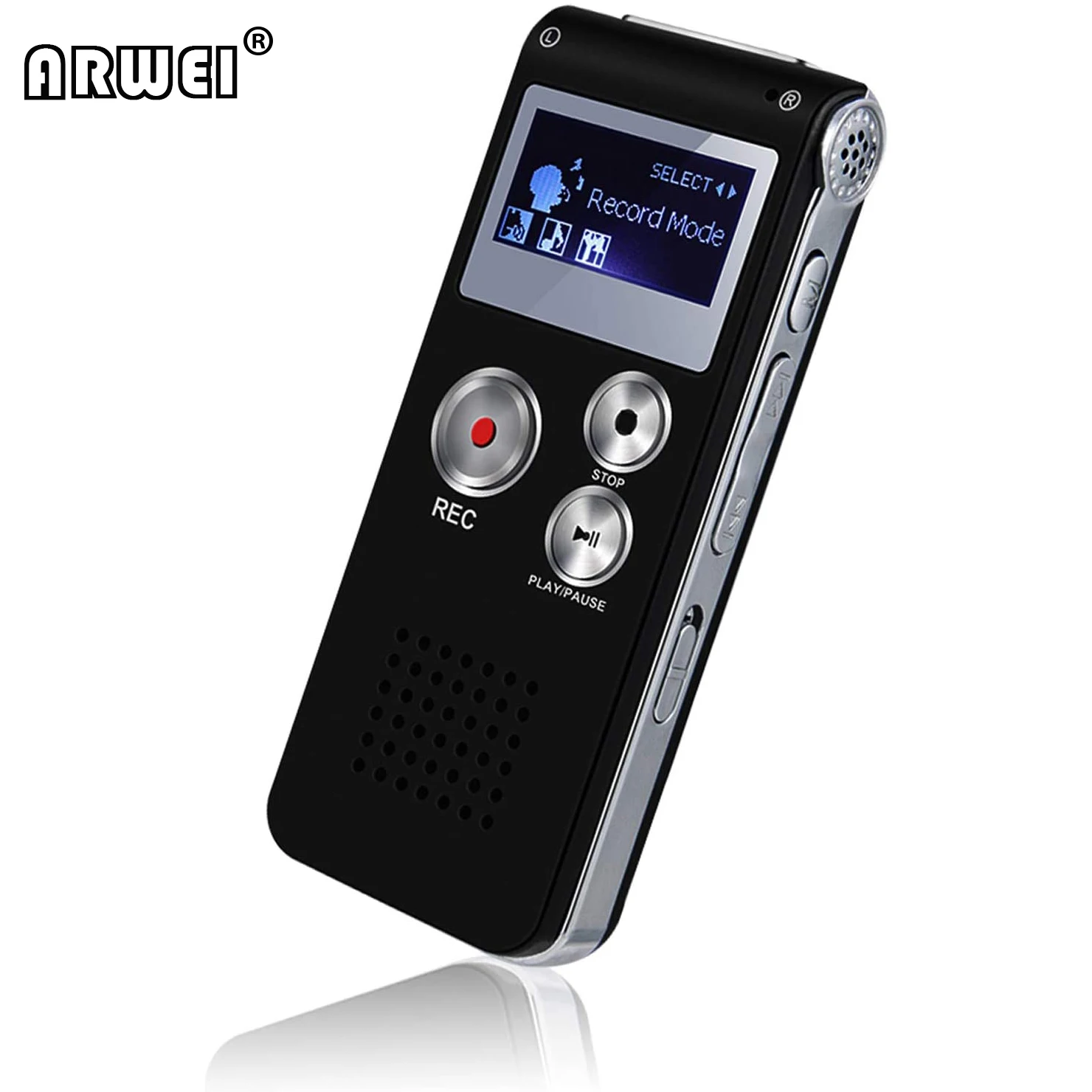 

Professional voice activated digital audio recorder 8GB usb pen no parking space 100hr recorder PCM 1536kbp supports TF Card