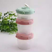 3 шт. портативный молочный порошок формула диспенсер пищевой контейнер для кормления младенцев коробка для хранения для детей уход за малышом Бутылка для путешествий