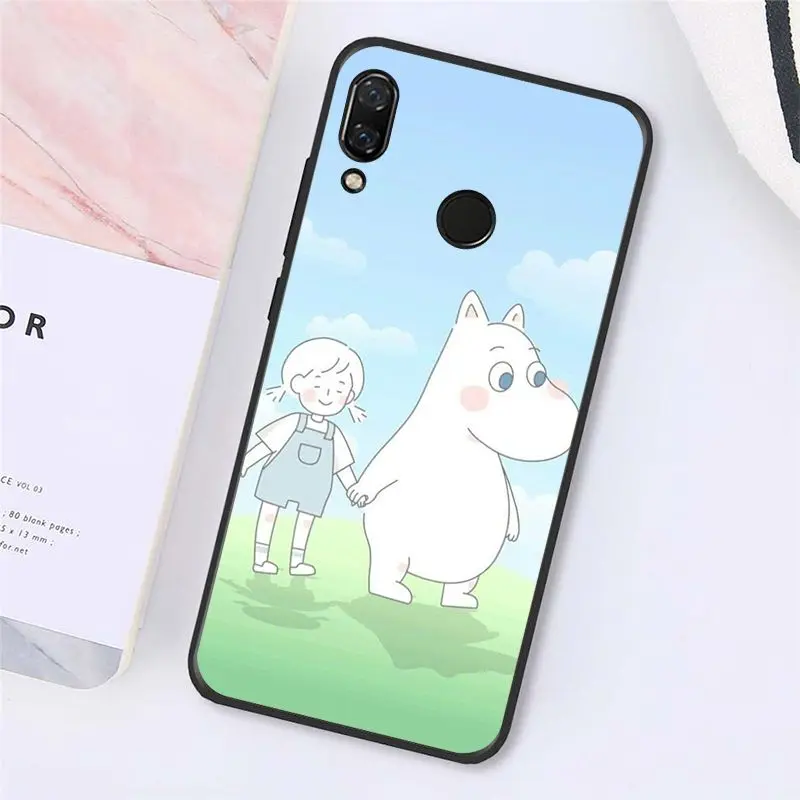 A8 MaiYaCa с милым рисунком Муми-Тролль Бегемот чехол для телефона для Xiaomi Redmi8 4X 6A S2 5A Redmi 5 5Plus Note7 8Pro 7A 6A - Цвет: A8