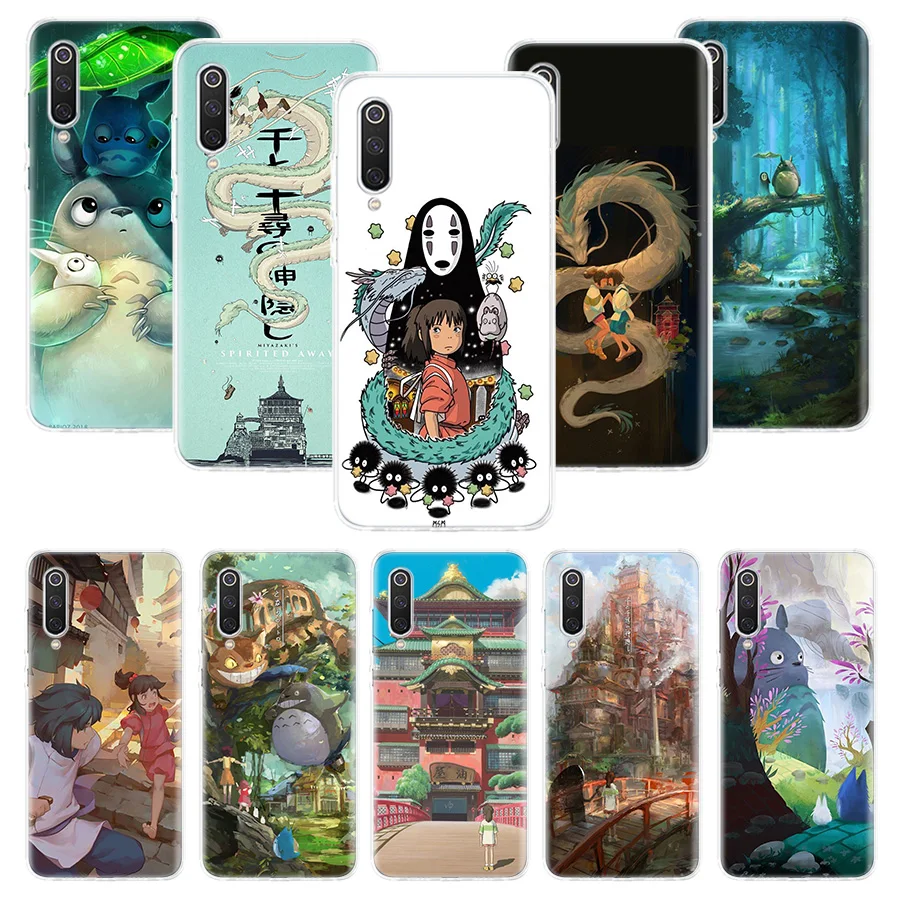 Чехол Totoro Spirited Away ghilii для Xiaomi Redmi Note 9s 8T 8 7 5 8A 7A 6A 10 K30 S2 Pro MI 9 Lite CC9 F1 чехол