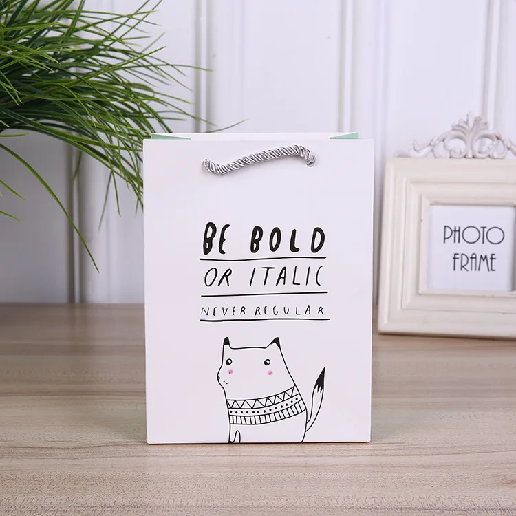Creative New Style Paper Products Gift Packing Bags Cute shui bei dai Cosmetics Carry Bag Currently Available Wholesale